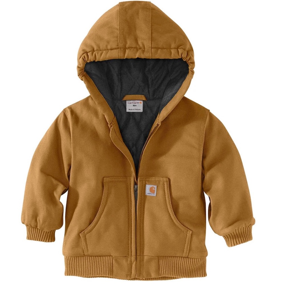 NWOT Carhartt baby flannel lined chore coat barn jacket